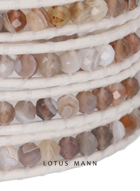 路塔斯曼手链lotusmann玛瑙5圈