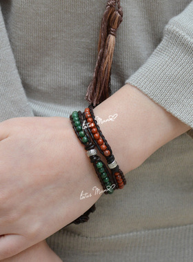 lotusmann路塔斯曼深皮绳红石