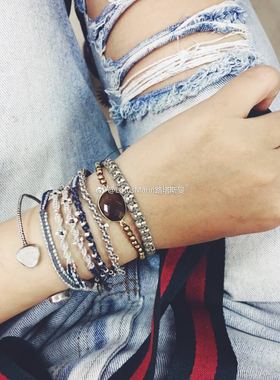 16色入多款超长编织项链手链