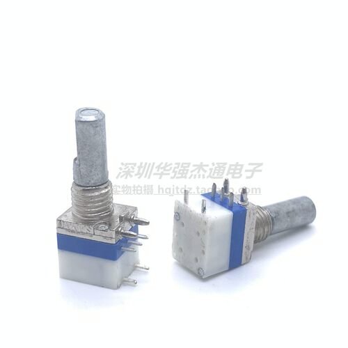 对讲机电位器音量5脚固定点带开关A103 A10K宝锋好易通适用大部分 - 图1