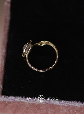 花屿手作进口14K甜美月光石