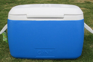 嘉特38L升保温箱 冰桶冷热包外卖送餐车载冰柜钓鱼移动野餐箱PU箱