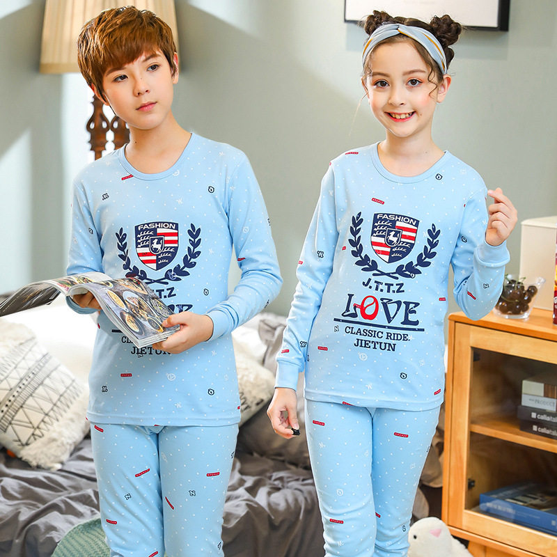 青少年秋衣秋裤套装100%纯棉打底薄款保暖内衣男童女童中高领毛衫,淘宝优惠券,粉丝福利购,淘宝优惠卷