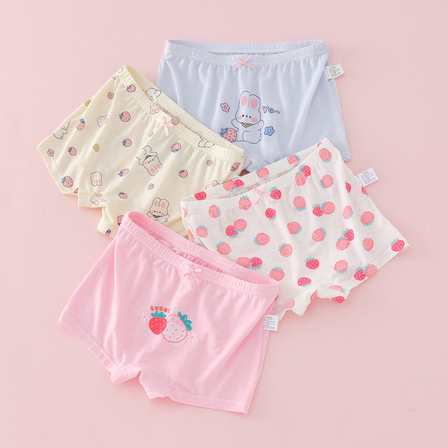 5 pack girls' thin boxer briefs