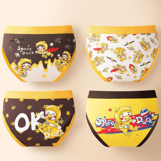 Children's pure cotton underwear boys' triangle big children's shorts