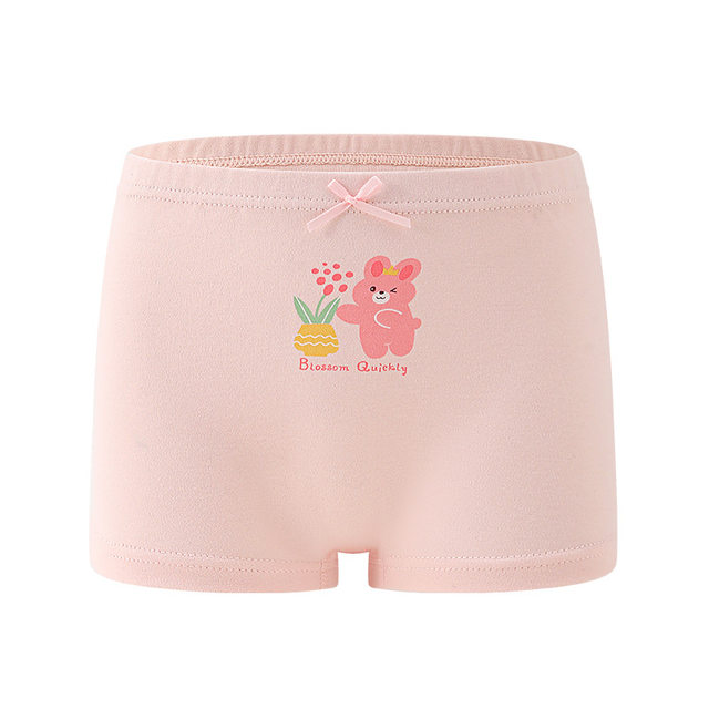 100% cotton category A girls underwear boxer bottoms