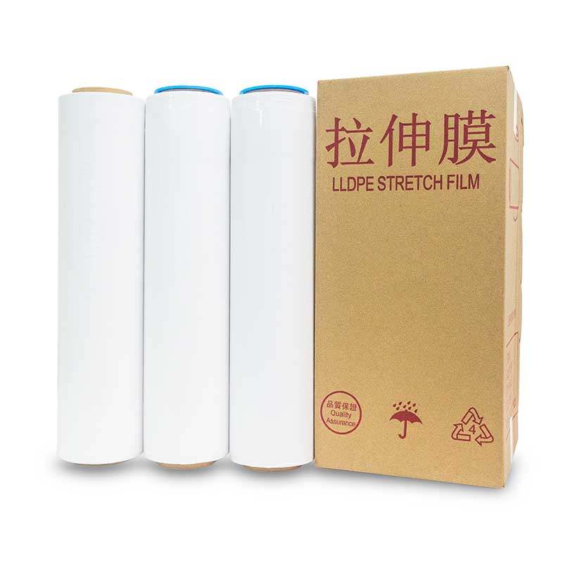 PE乳白色拉伸膜缠绕膜50cm工业用打包包装快递保护保鲜奶白拉丝膜,淘宝优惠券,粉丝福利购,淘宝优惠卷