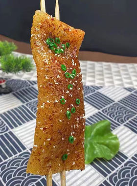 仿真苕皮食品模型烤苕皮