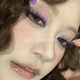 蓝莓葡萄 一抹蓝 彩色眼线胶笔 浓郁眼妆春夏彩虹眼尾薄荷绿蓝粉