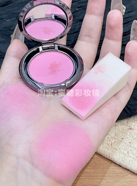 5min早晨出门也能视觉中心！韩系氛围tips透明感桃粉色芭比粉腮红