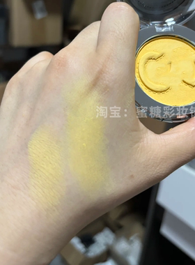 ins日杂 奶油蛋黄妆 高饱和黄色眼影腮红 春日彩色柠檬姜黄芒果色
