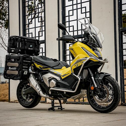 GSADV适用25款本田XADV750保险杠脚踏风挡上下护杠水箱护网改装 - 图2