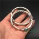 Miscellaneous Miao Silver Twist Wire Bracelet Antique Bronze