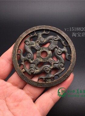 镂空貔貅招财风水小挂件古玩古董