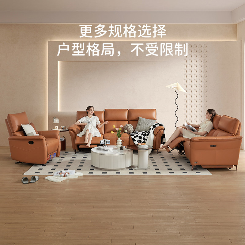  芝华仕皮艺沙发