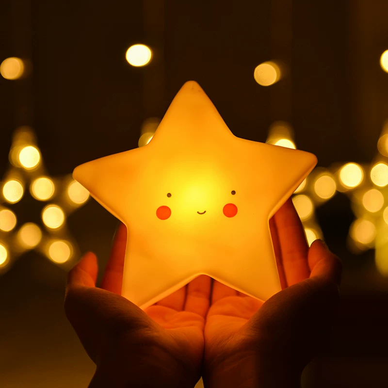 Cute appeases night light for breastfeeding, toy, cloud