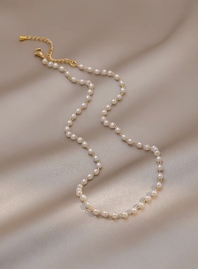 奥特莱斯品牌折扣店撤柜清仓捡漏轻奢珍珠项链outlets女珠宝配饰