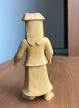 王朝马汉张龙赵虎木雕五方童子