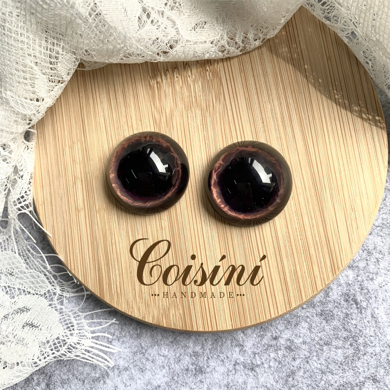 原创狗眼diy手工玩偶配件羊毛毡戳戳乐仿真动物玻璃眼 猎犬,淘宝优惠券,粉丝福利购,淘宝优惠卷