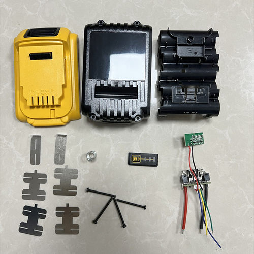 代替得伟DCB200锂电池外壳套料PC+ABS18V20V 10电芯电池外壳 - 图0