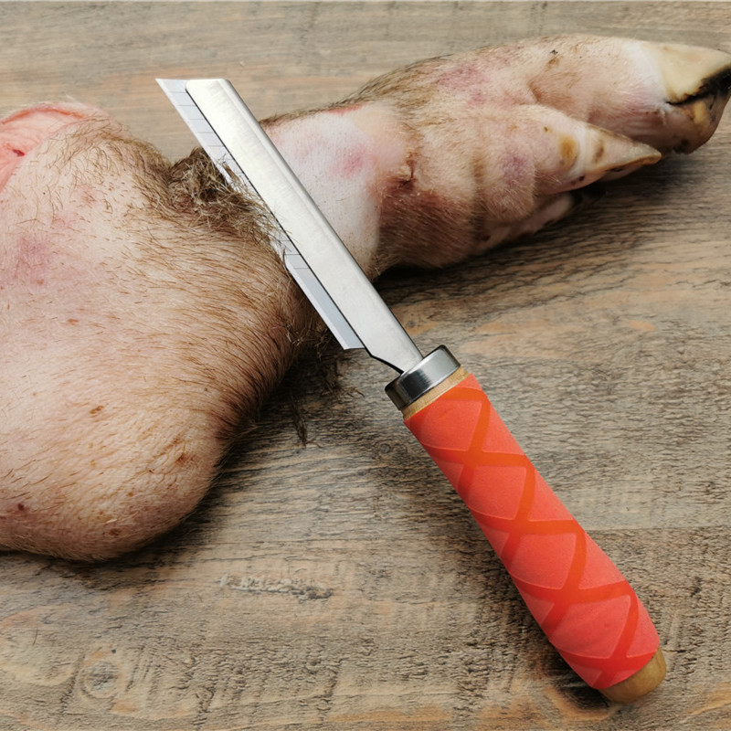 刮猪毛神器剃猪毛专用刀除毛刮猪毛刀片刮猪蹄刀专用刨去猪毛神器 - 图0