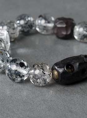 非鱼之家个性水晶串珠手链手饰