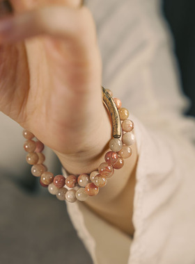 非鱼之家原创民族风天然石手链