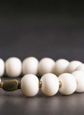 原创牛骨珠手链简洁混搭民族风