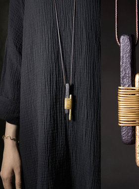 原创设计黑檀木吊坠挂饰情侣款