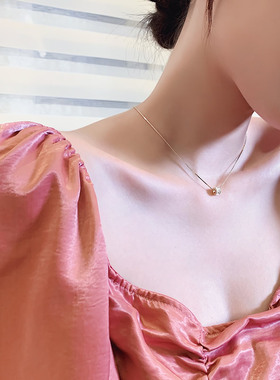 高级感小蛮腰项链女气质新款潮网红锁骨链简约ins潮小众品牌饰品