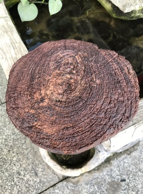 风化原木底座大红酸枝风化料整木