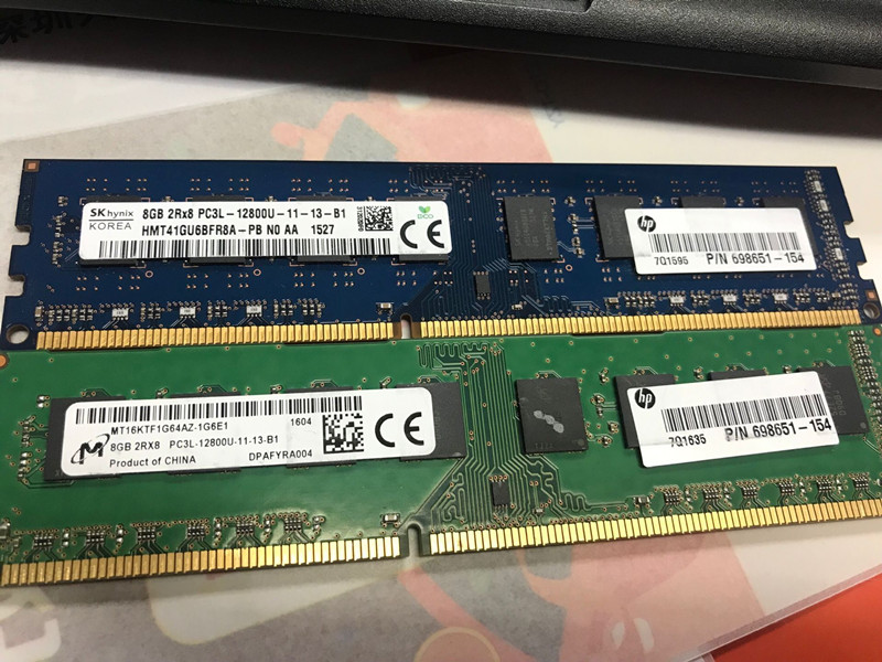 HP 惠普 原装 4G DDR3 1333MHZ 4GB 2GB 台式机内存条PC3-10600U - 图2