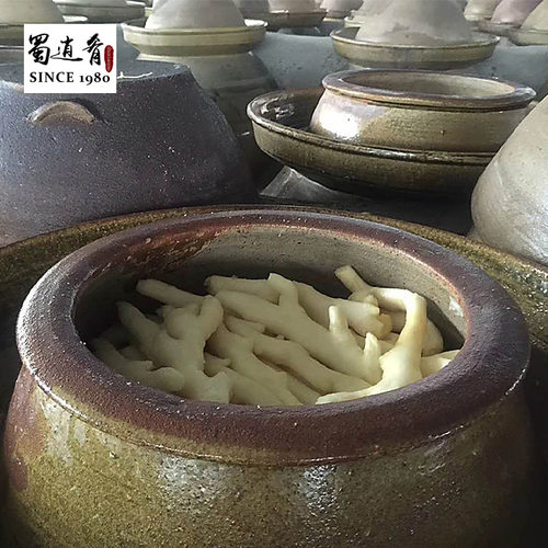 四川泡姜嫩姜芽商用泡仔姜腌制酸姜泡菜泡辣椒酸脆子姜泡椒生姜牙 - 图2