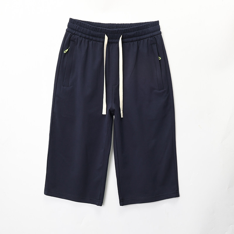 纯棉短裤男七分裤夏季薄款宽松直筒休闲中裤子夏天运动7分裤高弹,淘宝优惠券,粉丝福利购,淘宝优惠卷