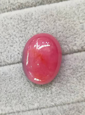 红宝石吊坠原石天然无烧礼物饰品