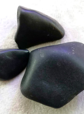 天然次石墨项链吊坠shungite宝石