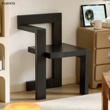 左下 Японский дизайнерский стульчик для кормления из натурального дерева для домашнего использования для отдыха, популярно в интернете