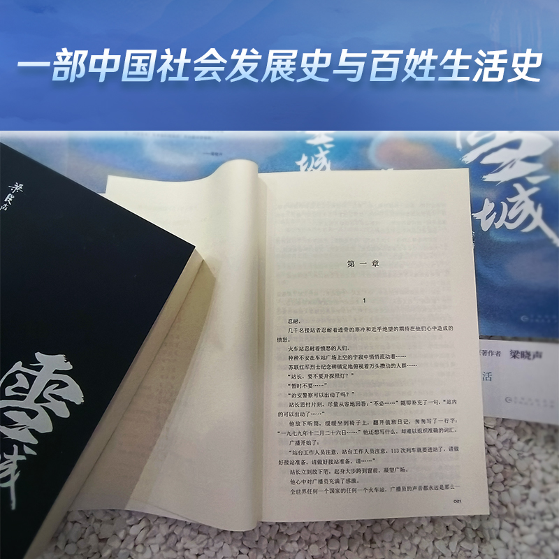 雪城(全2册) 电视剧《人世间》原著作者梁晓声著 活着就是带着世界赋予我们的伤痕去生活 现实主义长篇巨制小说书籍新华先锋 - 图2