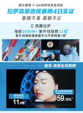 花王碧柔水磁膜防晒液SPF50+