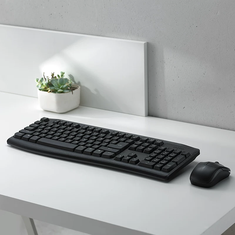 Wireless keyboard, mouse, waterproof set for office, x1800