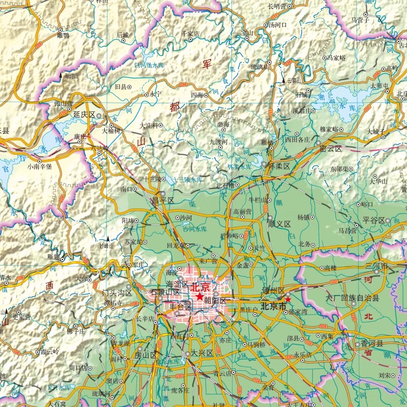 新版  中国分省系列地图册 高清彩印 自驾自助游 标注政区 详实交通 丰富旅游 全面省情 完整套系 中国地图出版社出版 - 图1