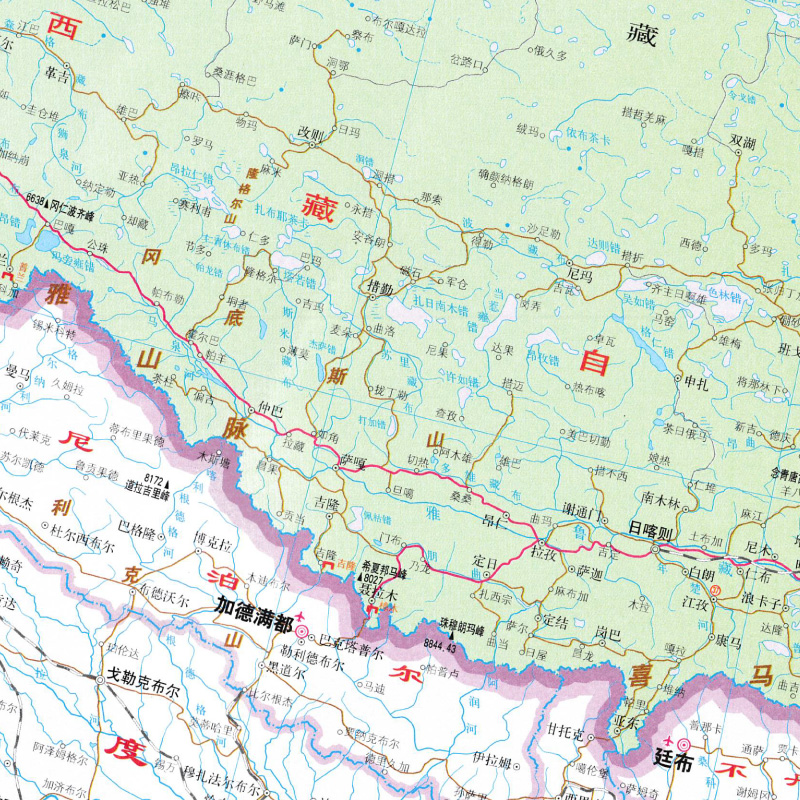 中华人民共和国地图 全新版 纸质袋装折叠不覆膜 全开1070mm×770mm 星球地图出版社 - 图3