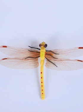 3D立体别针式仿真小蜻蜓饰品diy创意窗帘辅料