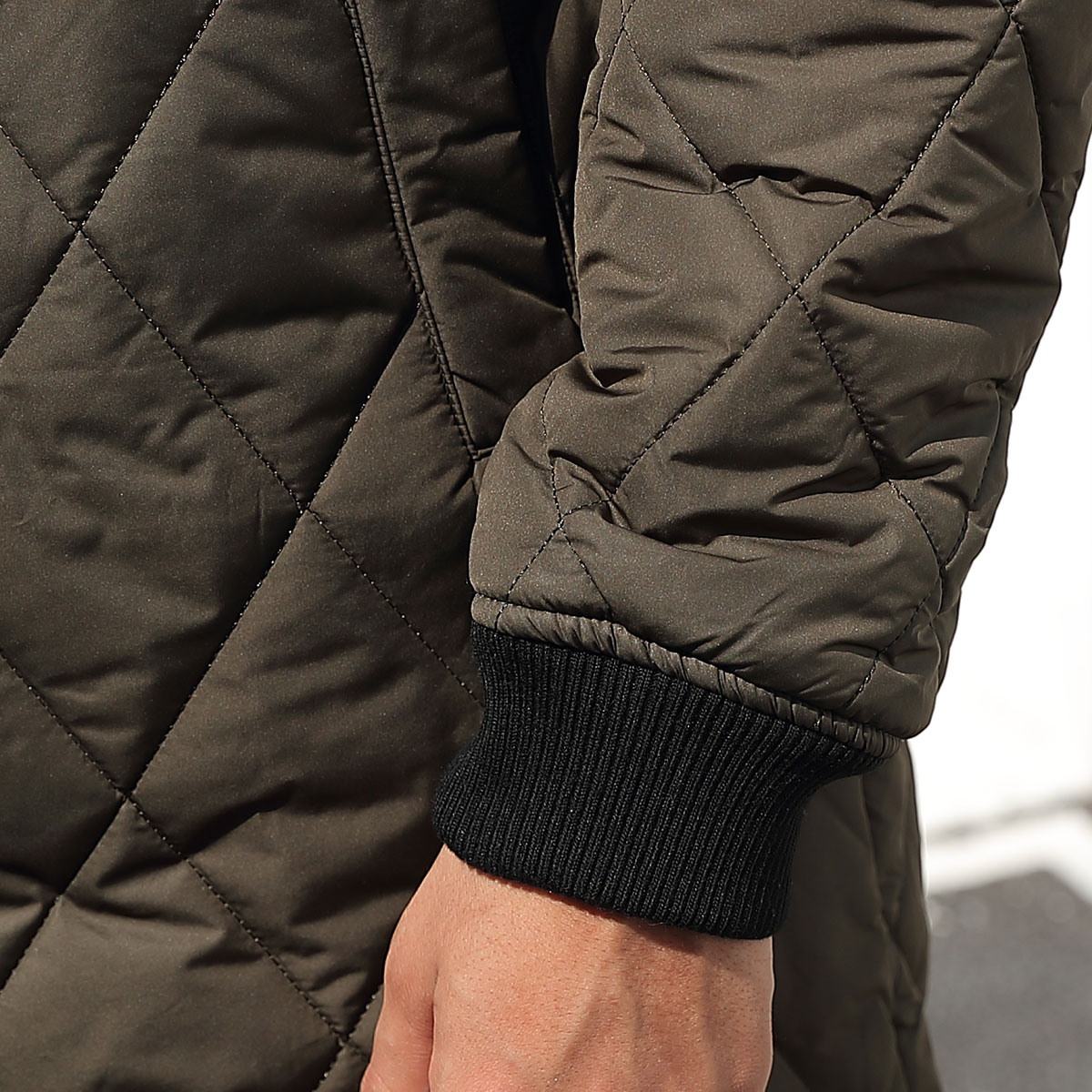 真维斯冬装新款菱格中长款宽松男式 真维斯时尚棉衣