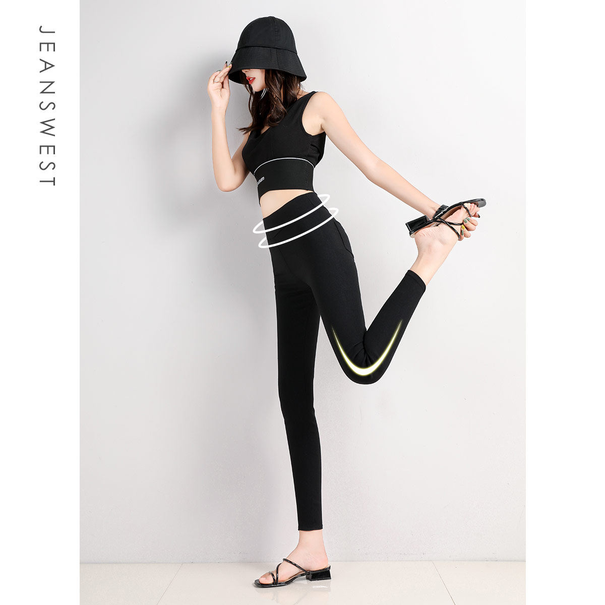 真维斯2020秋季新款休闲外穿九分裤 真维斯时尚休闲裤