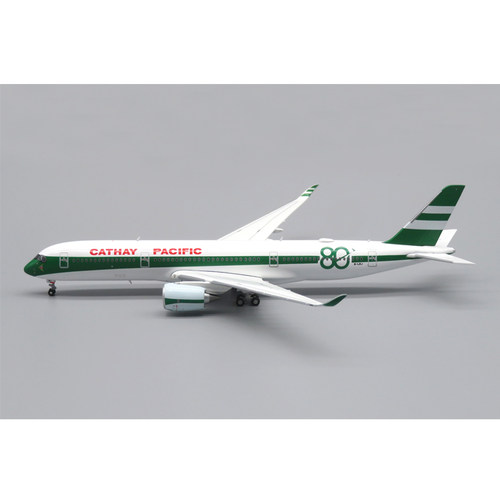 现货JC WINGS 1:400 A350-900 香港国泰航空 B-LRJ SA4113 80周年 - 图0