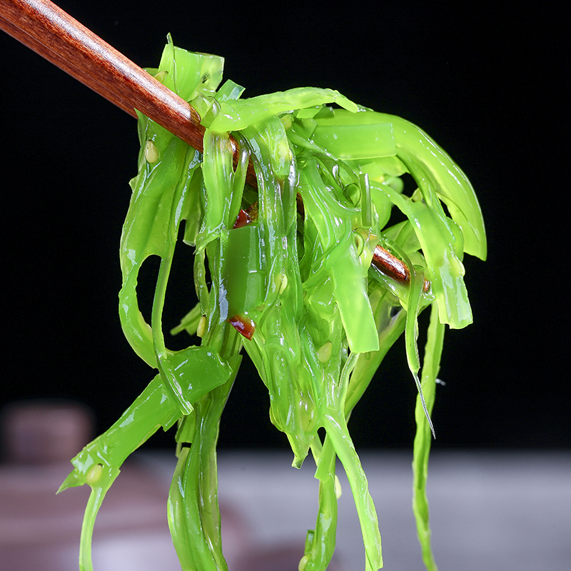 海藻沙拉即食305g海白菜中华海草沙律凉拌菜寿司材料裙带菜海带丝-图1