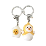 Мультяшная кукла для влюбленных, брелок подходит для мужчин и женщин, милая цепь с застежкой, цепочка, простой и элегантный дизайн