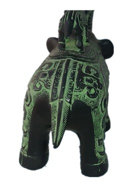 青铜器大象复古装饰品家居摆件