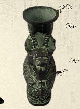 仿古风摆件酒杯装饰品